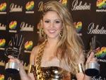 Shakira, doblemente premiada en la gala de los 40 Principales.