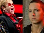 Elton John y Eminem.