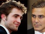 Robert Pattinson y George Clooney, dos galanes 'enfrentados'.