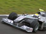 El piloto alem&aacute;n de la escuder&iacute;a Williams-Toyota Nico Rosberg, durante los entrenamientos de pretemporada del Mundial de F&oacute;rmula 1.