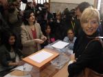 Sonsoles Espinosa, durante las &uacute;ltimas elecciones.