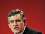El primer ministro Gordon Brown, en un acto de campa&ntilde;a.