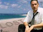Jack (Matthew Fox) posa en la isla hawaina donde se rueda 'Perdidos'.