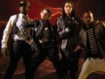 El grupo estadounidense de hip hop The Black Eyed Peas.
