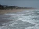 Imagen de la costa de Carolina del Norte, antes de la llegada del hurac&aacute;n Earl.