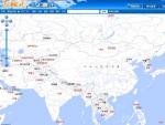 Captura de 'Map World', el 'Google Earth' chino.