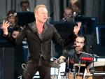 Sting durante su concierto en el pabell&oacute;n Bizkaia Arena de Barakaldo.
