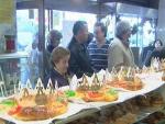 Colas para comprar rosc&oacute;n de Reyes en Valencia