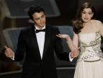 James Franco y Anne Hathaway, presentadores de la gala de los Oscar.