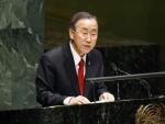 Ban Ki Moon, en la sede de la ONU.