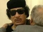 Primera aparici&oacute;n en televisi&oacute;n de Gadafi tras la muerte de su hijo y tres de sus nietos por un bombardeo de la OTAN.