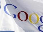 Bandera con el logotipo de Google.
