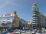 La madrile&ntilde;a plaza de Callao, en una imagen de Google Street View.