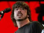 Dave Grohl, l&iacute;der de Foo Fighters, durante un concierto en el Festival Roskilde, en Dinamarca.