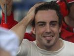 El piloto espa&ntilde;ol del equipo Ferrari, Fernando Alonso.