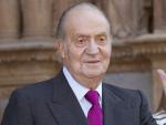 El rey Juan Carlos, en una imagen de la pasada Semana Santa en Mallorca.