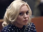 Lindsay Lohan, durante una vista en un tribunal de Los &Aacute;ngeles.