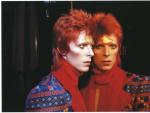 Bowie antes de un concierto en Nueva York, retratado por Sukita