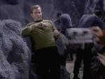 Una imagen del rodaje de 'Star Trek 2'.