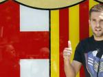 Jordi Alba presentado como jugador del Bar&ccedil;a