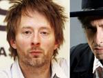 Radiohead (izda.), estrella del BBK, y Bob Dylan, cabeza de cartel del FIB.