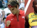 Federer y Usain Bolt, grandes protagonistas de los Juegos Ol&iacute;mpicos de Londres 2012.