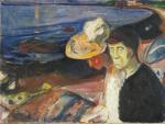Paisaje de Edvard Munch creado en 1907