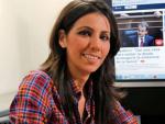 La periodista de TVE Ana Pastor en la redacci&oacute;n de 20minutos.es.