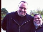 Kim Dotcom y Steve Wozniak.