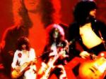 Una imagen de la banda Led Zeppelin realizada en los a&ntilde;os 70.
