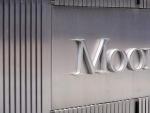Im&aacute;gen corporativa de Moody's en las oficinas centrales de la agencia en Nueva York (Estados Unidos).