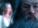 El actor caracterizado como Gandalf.