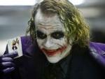 Heath Ledger caracterizado como el Joker en 'El caballero oscuro'.