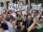 Manifestaci&oacute;n de funcionarios en Madrid.