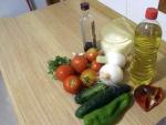 Verduras y aceite de oliva, bases de la dieta mediterr&aacute;nea.