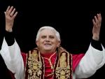 Joseph Ratzinger, el d&iacute;a que fue elegido Papa con el nombre Benedicto XVI, el 19 de abril de 2005.