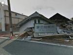 Muchos edificios se vinieron abajo en Namie-Machi tras el gran terremoto de 2011.