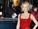 La actriz Gillian Anderson en la premiere de 'Los Miserables' en Londres.