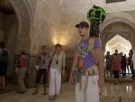 El Trekker de Google llega a la Alhambra de Granada.