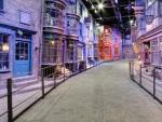 Imagen de la visita virtual que Google permite hacer al set de rodaje de Harry Potter.
