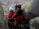 Evacuaci&oacute;n de dos excursionistas enriscados en la subida al pico Almanzor