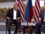 Obama y Putin.