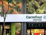 Fachada del nuevo Carrefour Express del barrio de Las Letras