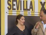 Estrella Morente en el Festival de Cine Europeo de Sevilla.