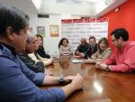Garc&iacute;a, en su reuni&oacute;n con representantes de la ejecutiva del PSOE de El Puerto