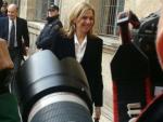 La Infanta Cristina llega a los juzgados de Palma