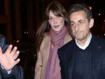 El expresidente de Francia Nicolas Sarkozy y la modelo Carla Bruni, en una imagen de archivo.
