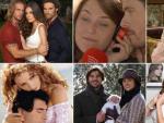 Im&aacute;genes de las telenovelas 'La tempestad', 'Ciega a citas', 'Amar es para siempre', 'Destilando amor', 'El secreto de Puente Viejo' y 'Porque el amor manda' (de izda. a dcha.)