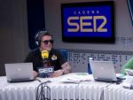Gemma Nierga y Alejandro Sanz, en el programa 'Hoy por hoy' de la SER