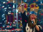 El cantante de Guns N'Roses, Axl Rose.